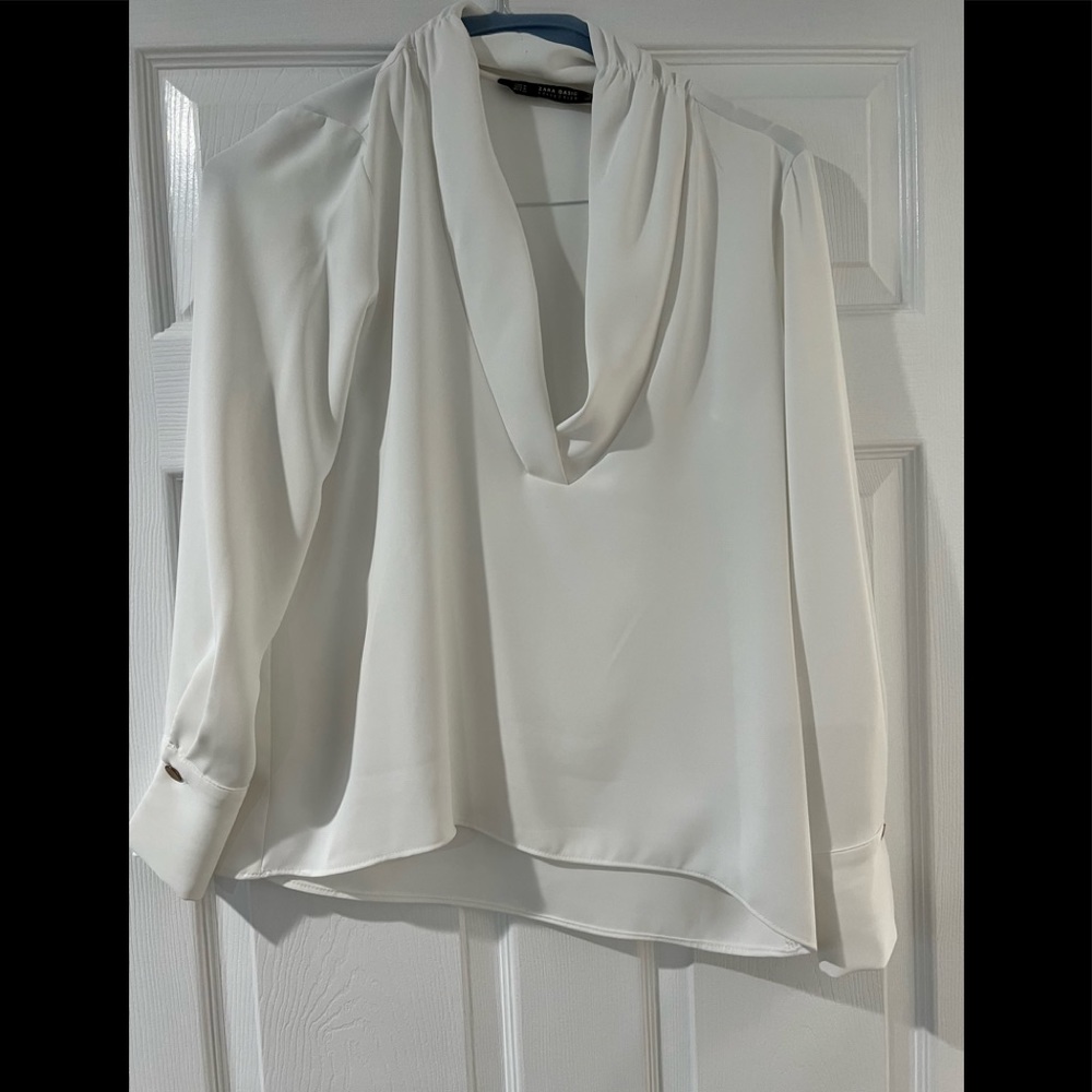 Zara basic collection blouse medium